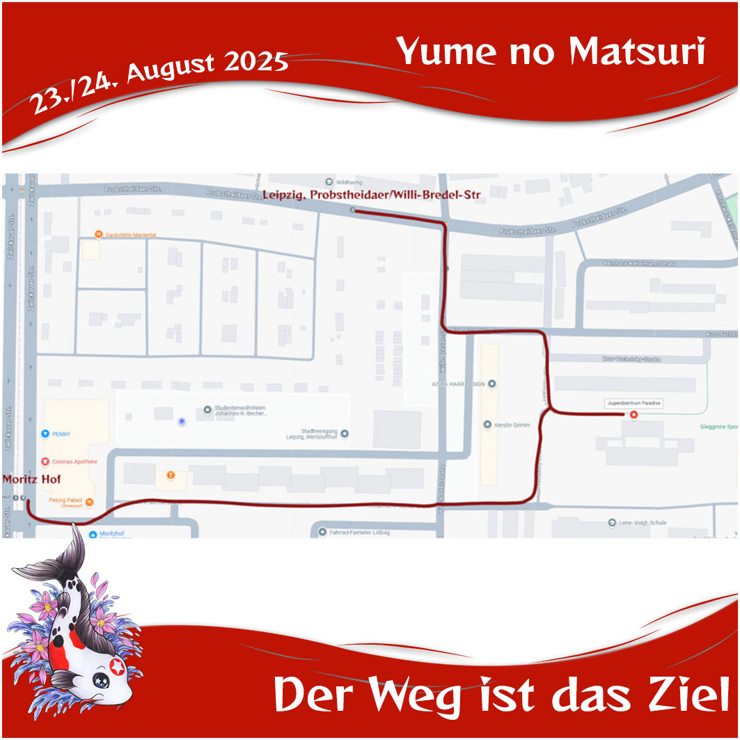 Yume no Matsuri Wegbeschreibung