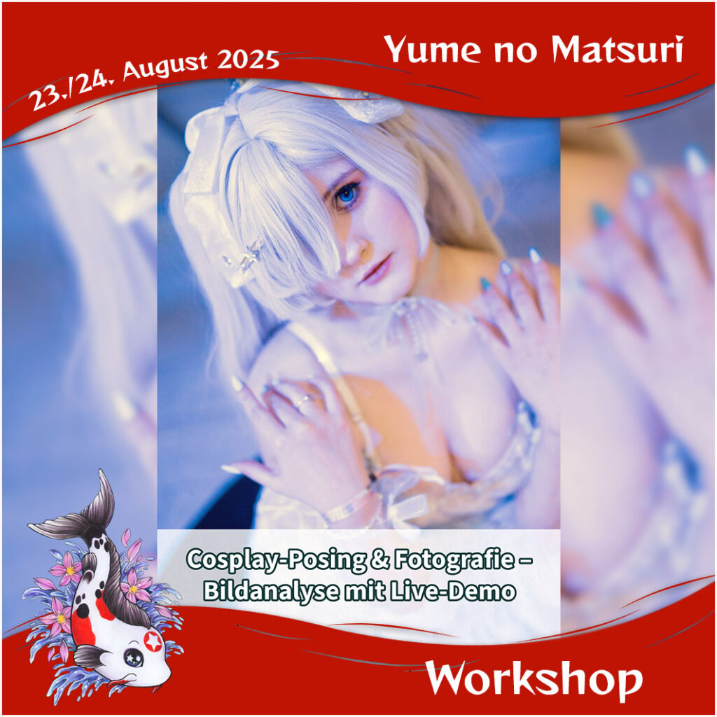 Workshop: Cosplay-Posing & Fotos – Bildanalyse & Live-Demo