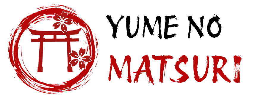 Yume no Matsuri Logo gestapelt zweifarbig